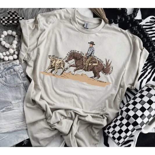 Cutting Horses Tee