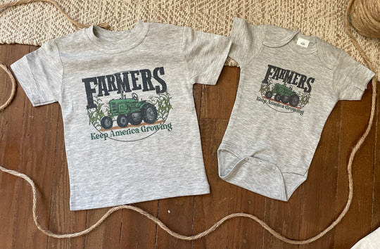 Green Keep America Growing Tee