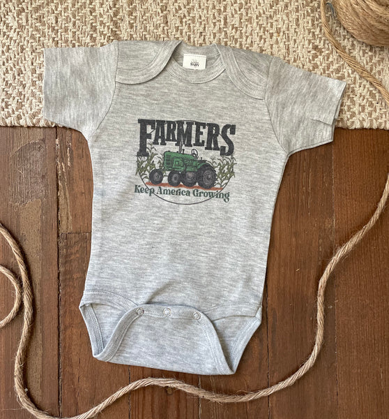 Green Keep America Growing Tee
