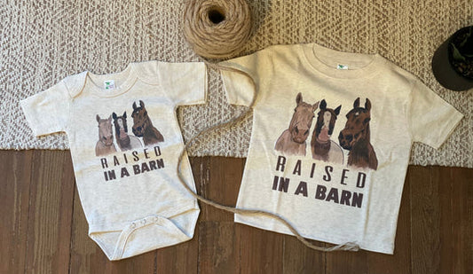 Raised in a Barn Tee